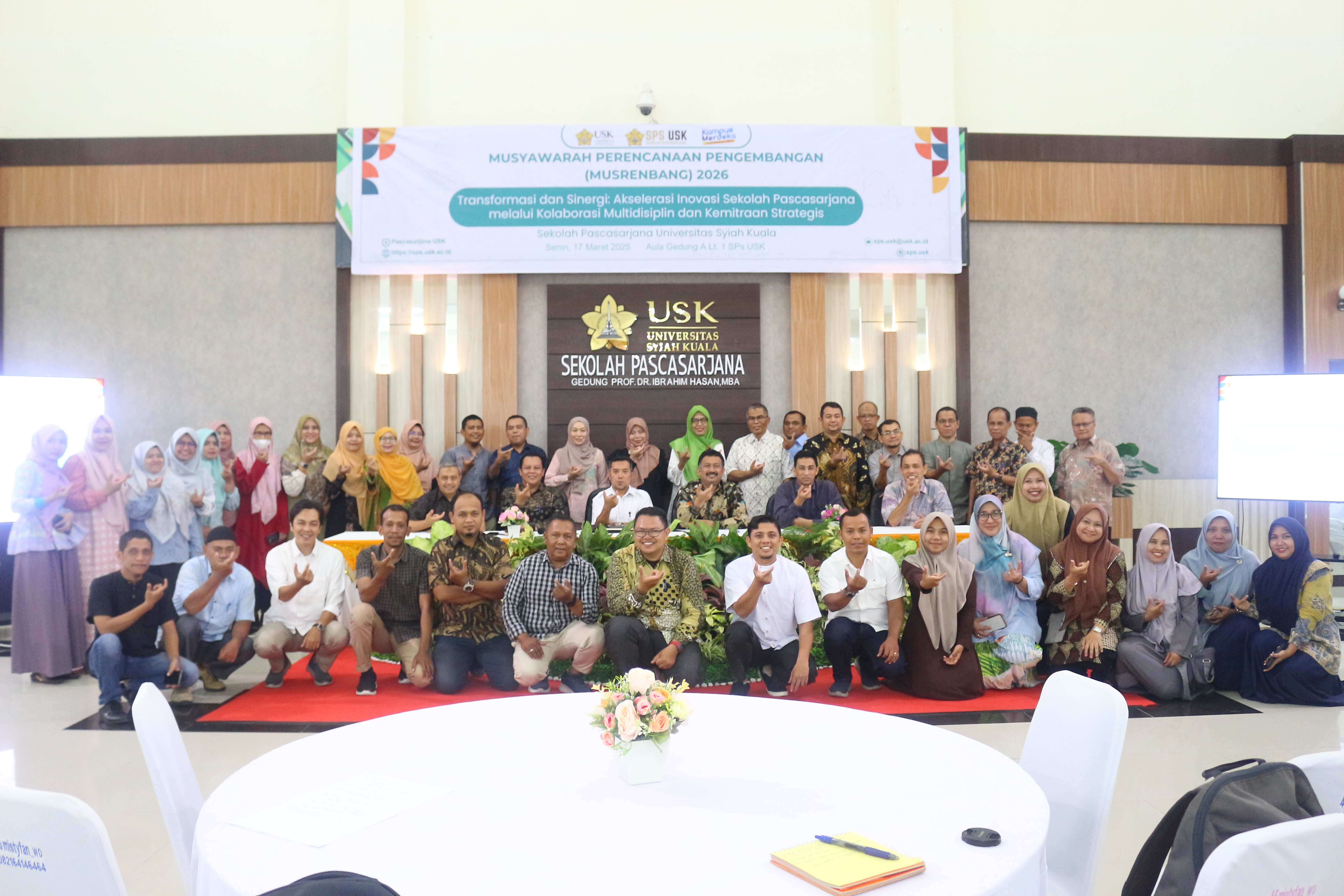 Kepala BAST Tekankan Pentingnya Pengelolaan Arsip pada Musrenbang Sekolah Pascasarjana USK 2026